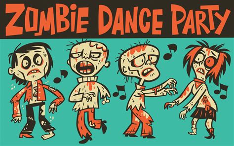 Zombie Dance Party: Il Ritmo del Morto Vivente!